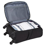 Travelers Club 18" Carry-On Spinner Luggage Constructed With Top Durable Fabric, Black Color Option