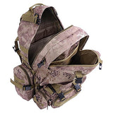 GHP 600D Oxford 420D Nylon 1640g Python Grain Backpack w 3 Detachable Molle Pouches