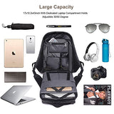 Yesurprise Laptop Backpack Travel Business Anti-Theft Lightweight For Men & Women With Removable