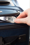 Tarriss Jetsetter Digital Luggage Scale W/ 110 Lb Capacity (Eggshell)