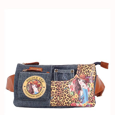 Nicole Lee Fanny Pack, Sandra Camel, One Size