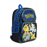 Pokemon Zoofy Full Size Blue 16 Backpack