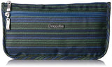 Baggallini Women's Large Wedge Case Coin Purse, Moss Stripe, One Size