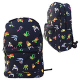 Space Jam Backpack Tune Squad 17" Large Luggage Strap Basketball Backpack
