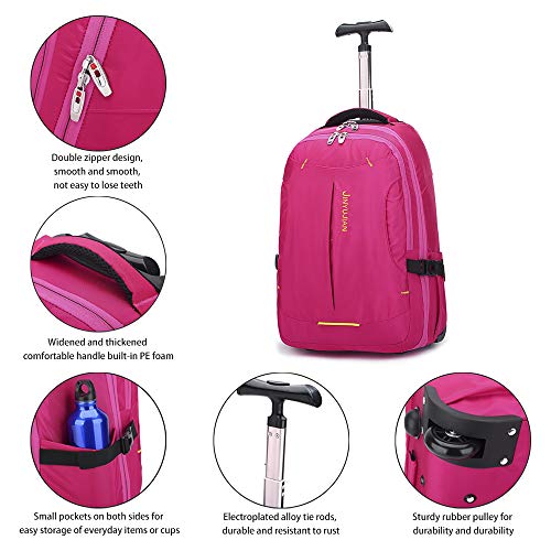 Small Trolley Laptop Rucksack Shop Wheeled Laptop Backpack 18
