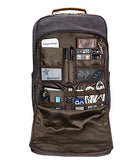 Estarer Laptop Backpack w/USB Charging Port for Men Women, Water Resistant Canvas Backpack School