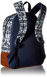 Roxy Women'S Fairness Backpack, Dress Blues Square Flower