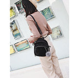 Clearance Sale! Zomusa Women Girls Fashion Mini Backpack Shoulder Bag Solid School Bags With Fur
