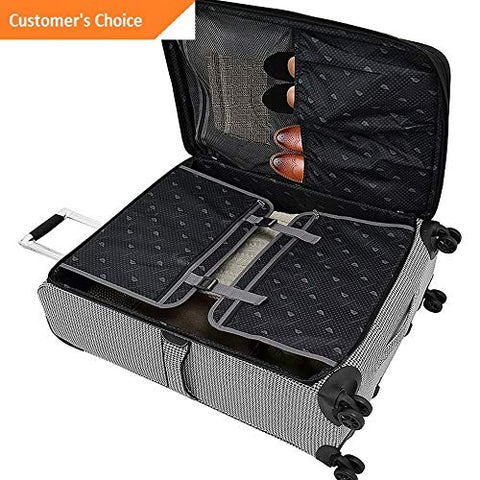 Sandover London Fog Cambridge II 20 Expandable Spinner Carry-On Softside Carry-On NEW | Model