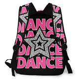 Casual Backpack,Hiphop For Punk Band Star Dance Graphic,Business Daypack Schoolbag For Men Women Teen