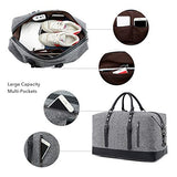 BLUBOON Weekender Overnight Bag Lightweight Travel Duffle Bag for Men Womens Carry On Tote Bags