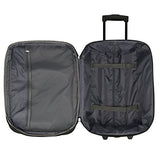 Elite Luggage Gem Bubbles Carry-on Rolling Luggage, Multi-color
