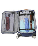 Travelpro Luggage Crew 11 21" Carry-on Expandable Spinner w/Suiter and USB Port, Patriot Blue