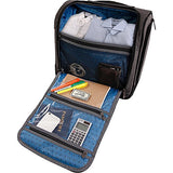 Original Penguin Men'S Ethan Wheeled Under The Seat Carry On Bag, Grey Crosshatch