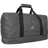 Nautica Seaford 22 Inch Duffle, Grey/Yellow