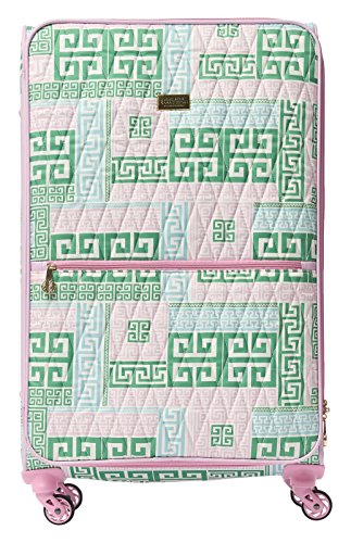 Macbeth Women'S Prepset 28In Rolling Luggage Suitcase Pink, Green
