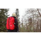 Aqua Quest Sport 30 Charcoal Gray Waterproof Backpack with Water Bottle Pockets, Roll-top for