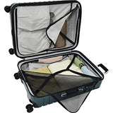 London Fog Dover 24" Expandable Hardside Spinner, Smoky Grey