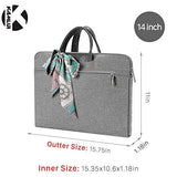 Kamlui Laptop Bag 15.6 Inch - for Women-Slim Waterproof Laptop Briefcase Tote Ladies Men Small