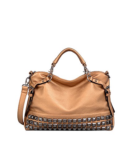 Mellow World Gamma Fashion Satchel 14"X4"X10", M Bronze