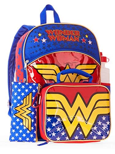School Wonder Woman Backpack Shop Wonder Woman 5-Piece Backpack