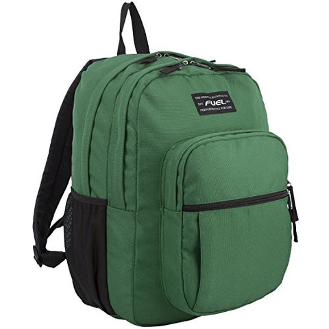 Fuel Legacy Deluxe Classic Backpack, Forest Green