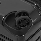 London Fog Dover 3 Piece Hardside Expandable Spinner Luggage Set (Smokey Grey)