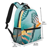 Casual Backpack,Concept Of Biochemistry With Dna Molecul,Business Daypack Schoolbag For Men Women Teen