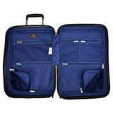 Traveler’S Choice New London 100% Polycarbonate Trunk Spinner Luggage - Gray ( 22-Inch )