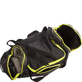 Mancini Leather Goods Travel Packable Duffle Bag (Navy Blue)