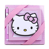 Hallmark Hello Kitty Notepad Set (3 Notepads, 1 Pen)