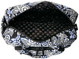 Vera Bradley Women'S Iconic Compact Weekender Travel Bag, Snow Lotus