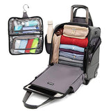 Travelpro Crew Versapack Rolling Underseat Carry-on, Titanium Grey