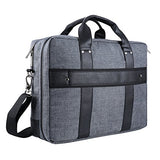 Vangoddy Chrono Series Grey Messenger Tote Bag For 15.6" To 16" Tablet Laptop Notebook Chromebook