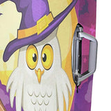 Suitcase Cover Halloween Owl And Moon Luggage Cover Travel Case Bag Protector for Kid Girls