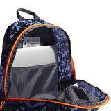 adidas Kids Young Creator Backpack, Glow Blue/Onix/Orange, One Size
