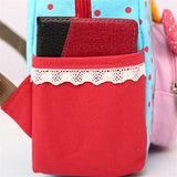 Samber Baby Girl Wave Point Pattern Backpacks Cute Animal Cartoon Schoolbag