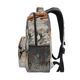 Backpack Travel Horse Sky School Bookbags Shoulder Laptop Daypack College Bag for Womens Mens