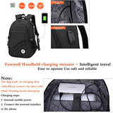 Dofover 15.6 Travel Business Computer/Laptop Backpack with USB Charging Port ,Water Resistant