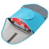 Gonex Packing Folder,18" Travel Garment Bag for Shirt 2pcs Blue