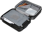 AmazonBasics Premium Hardside Spinner Luggage with Built-In TSA Lock - 20-Inch Carry-on, Grey