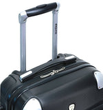 Dejuno Impact Hardside 3-Piece Spinner Luggage Set, Black