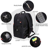 Extra Large 50L Travel Laptop Backpack with USB Charging Port Fit 17 Inch Laptops for Men Women