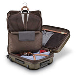 Hartmann Century Carry On Expandable Spinner Carry-On Luggage, Bronze Monogram/Espresso