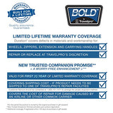 Travelpro Tpro Bold 2.0 25 Inch Expandable Rollaboard, Black/Navy, One Size