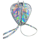 Aibearty Alien Backpack Holographic Triangle Rucksack Casual Bag