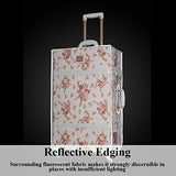 COTRUNKAGE Clear Vintage Luggage Cover Protector Dust Protective Cover (26")