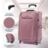 Travelpro Luggage Expandable Carry-On, Dusty Rose
