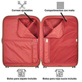 Delsey Unisex-Adult's Suitcase, Chocolate