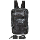 Berchirly Vintage Multi-Purpose Bookpack Rucksack Backpack Shoulder Bag